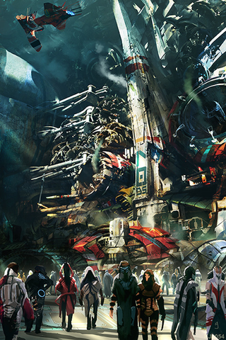 Illustration for article titled How that crazy city of Knowhere in Guardians of the Galaxy was made